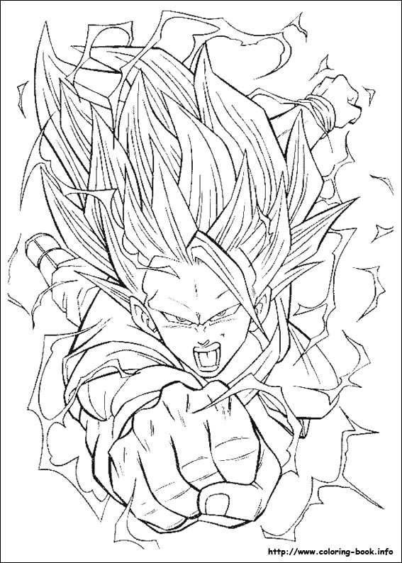 84+ Top Dragon Ball Coloring Pages Printable