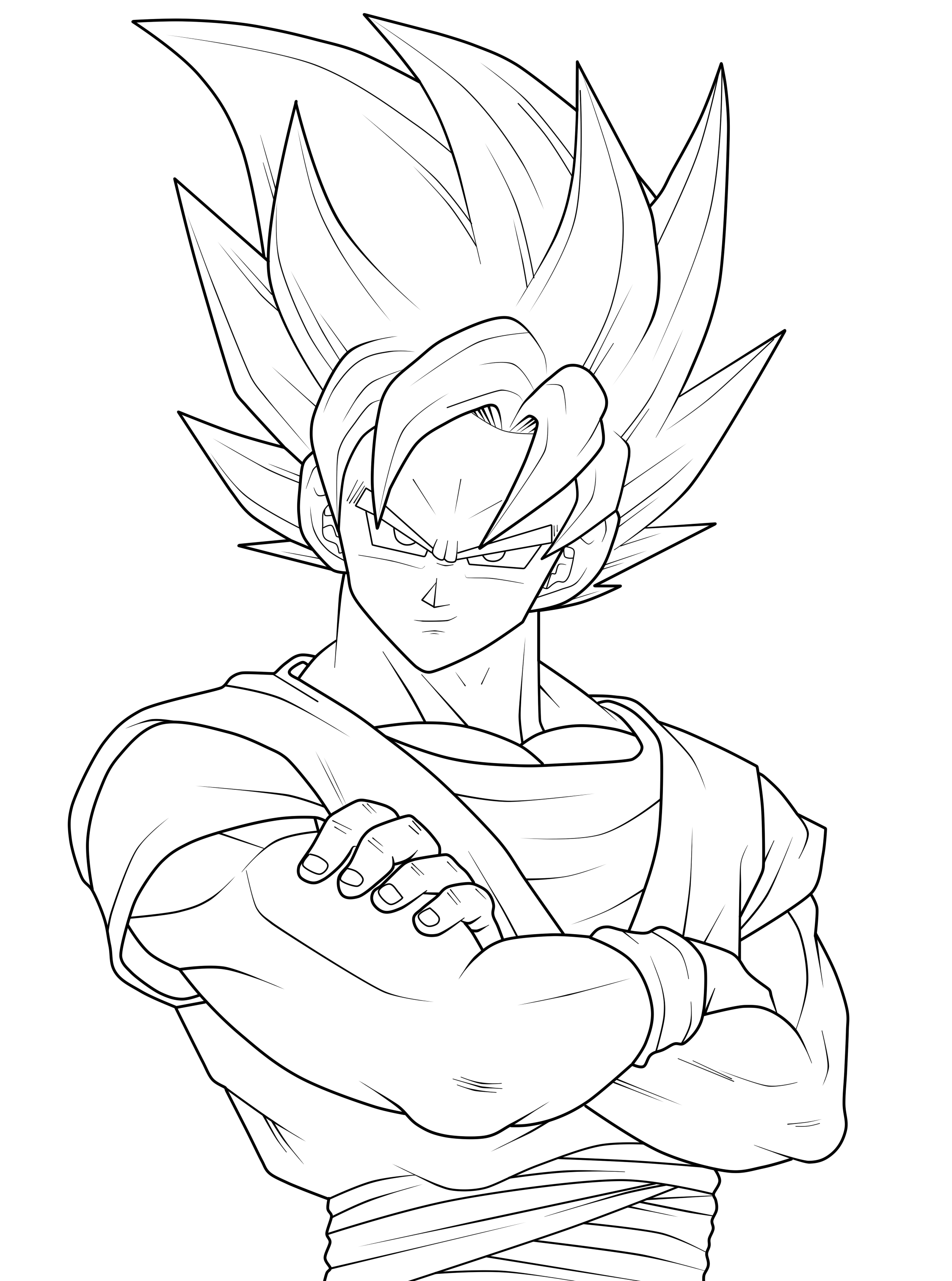 90+ Happy Dragon Ball Coloring Pages Printable