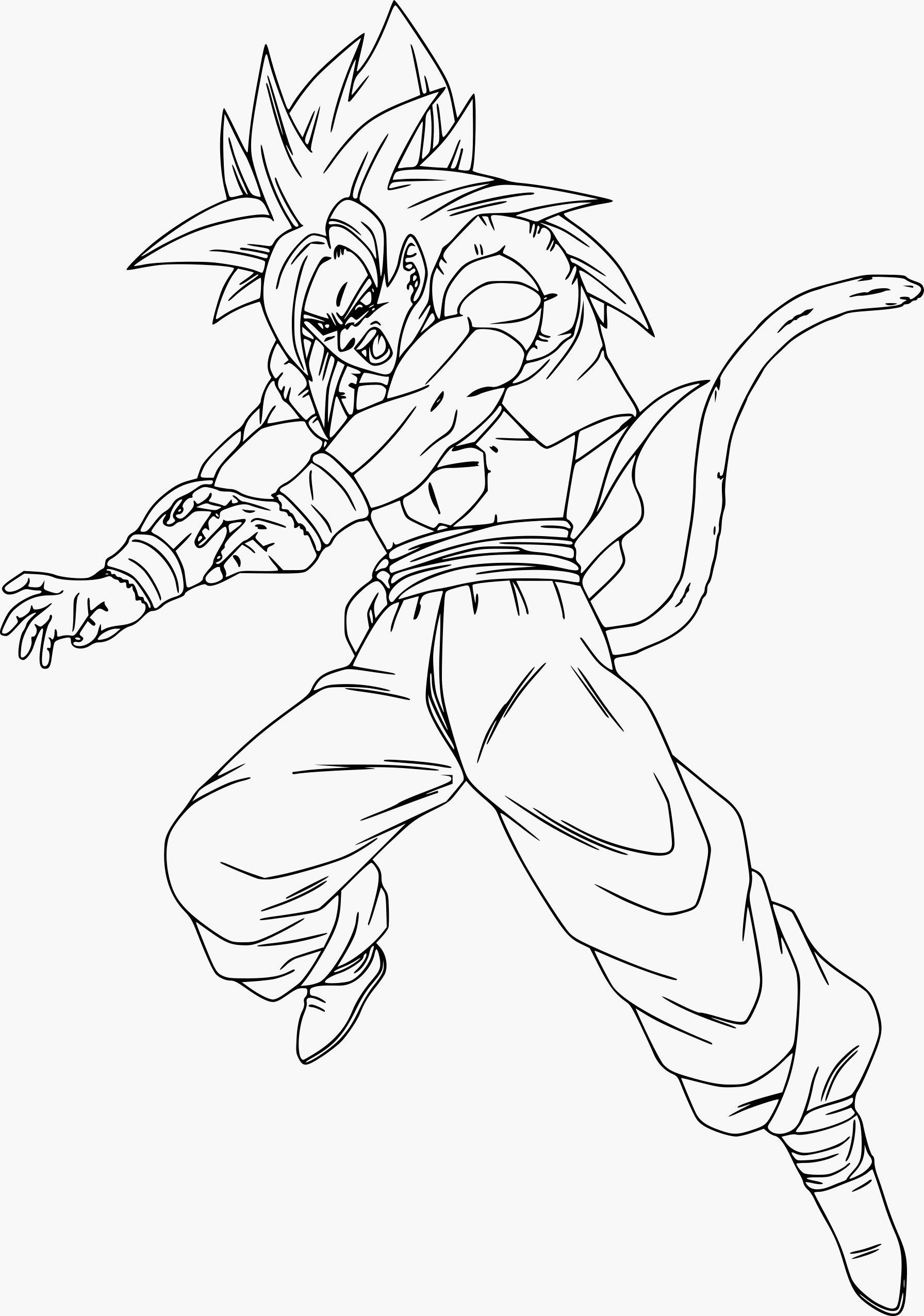 90+ The Best Dragon Ball Coloring Pages Printable