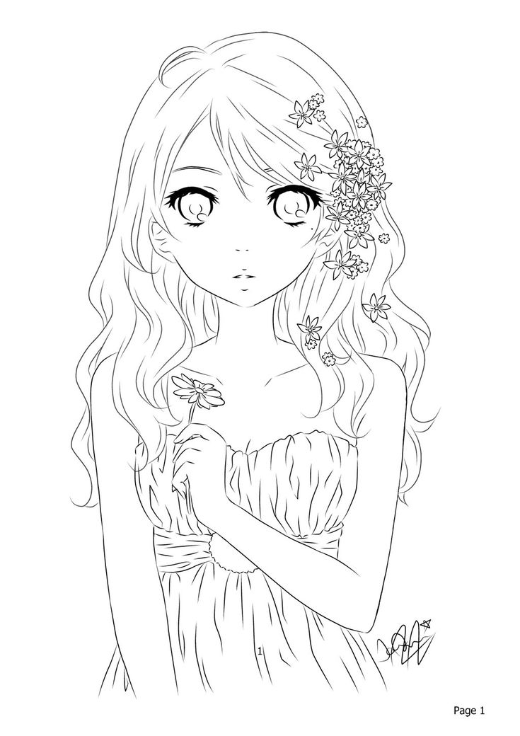 92+ Educational Anime Manga Coloring Pages Printable