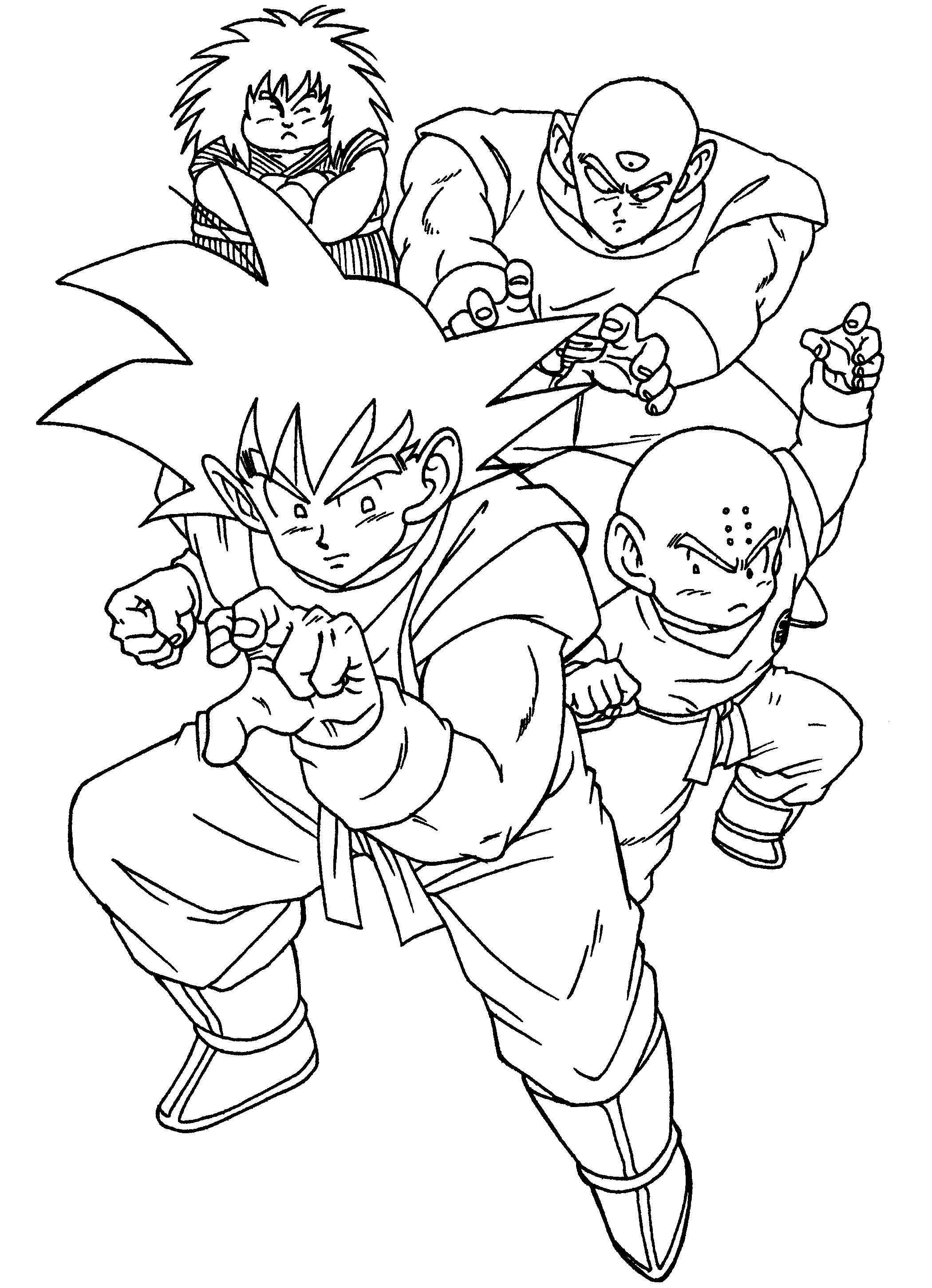 93+ Artistic Dragon Ball Coloring Pages Printable