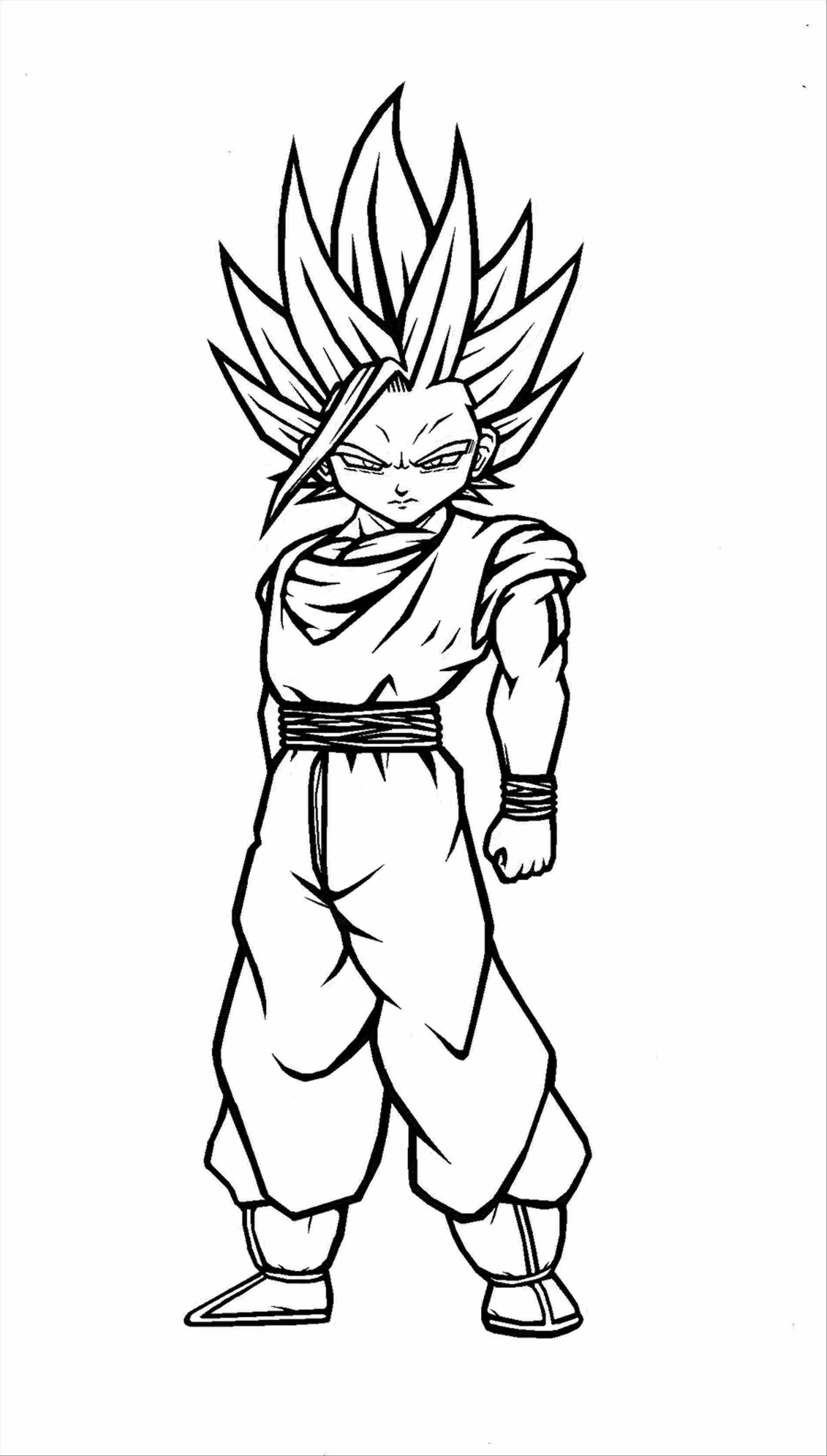 93+ Downloadable Dragon Ball Coloring Pages Printable