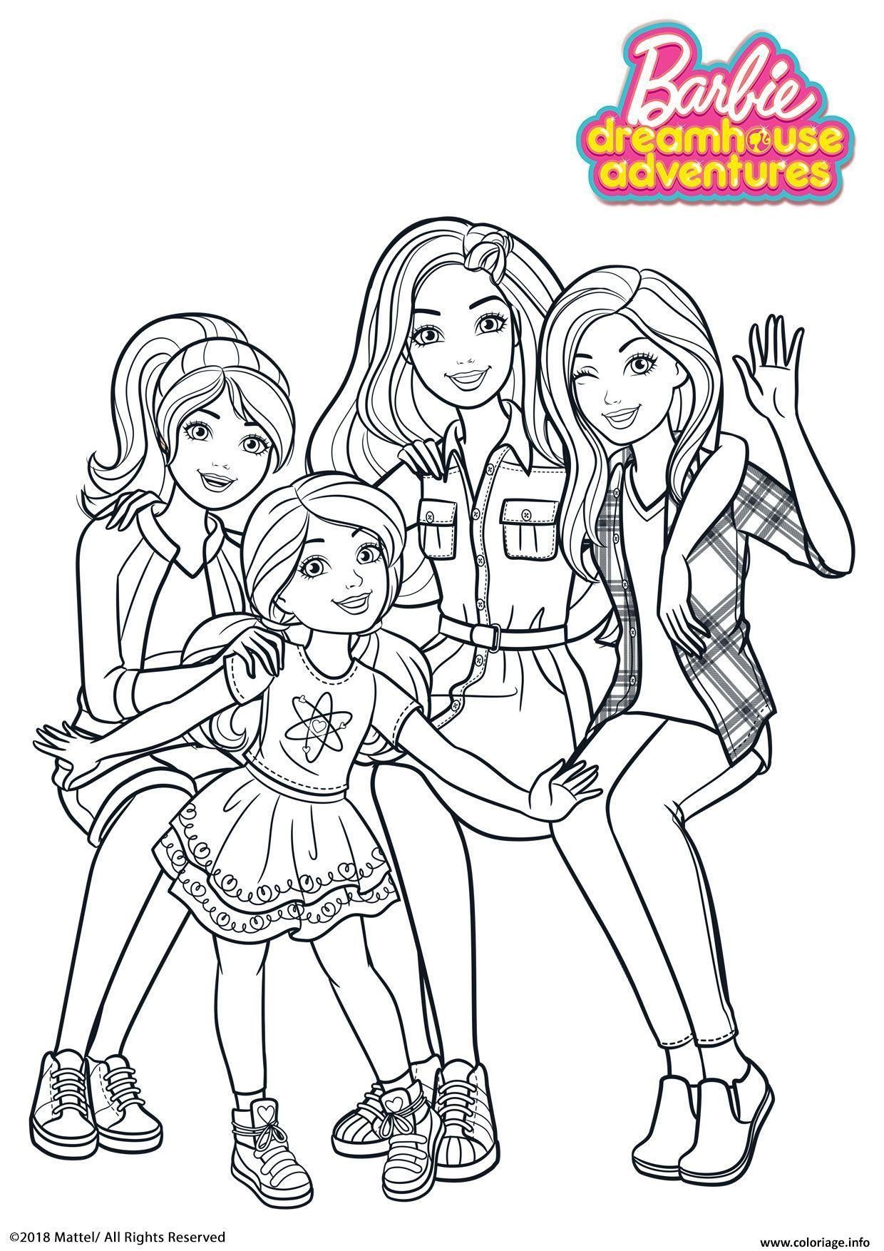 94+ Aesthetic Barbie School Coloring Pages Printable