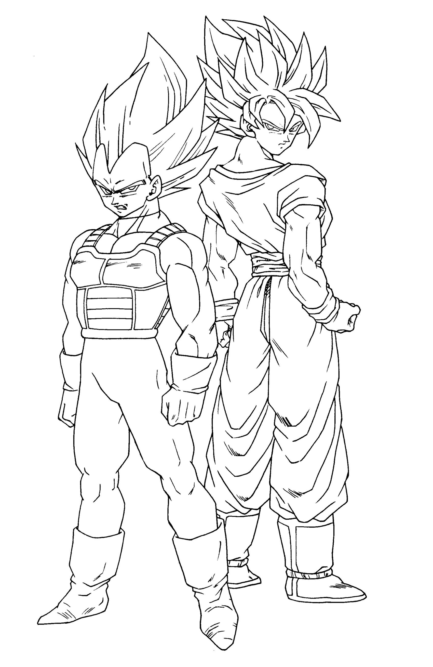 95+ Happy Dragon Ball Coloring Pages Printable