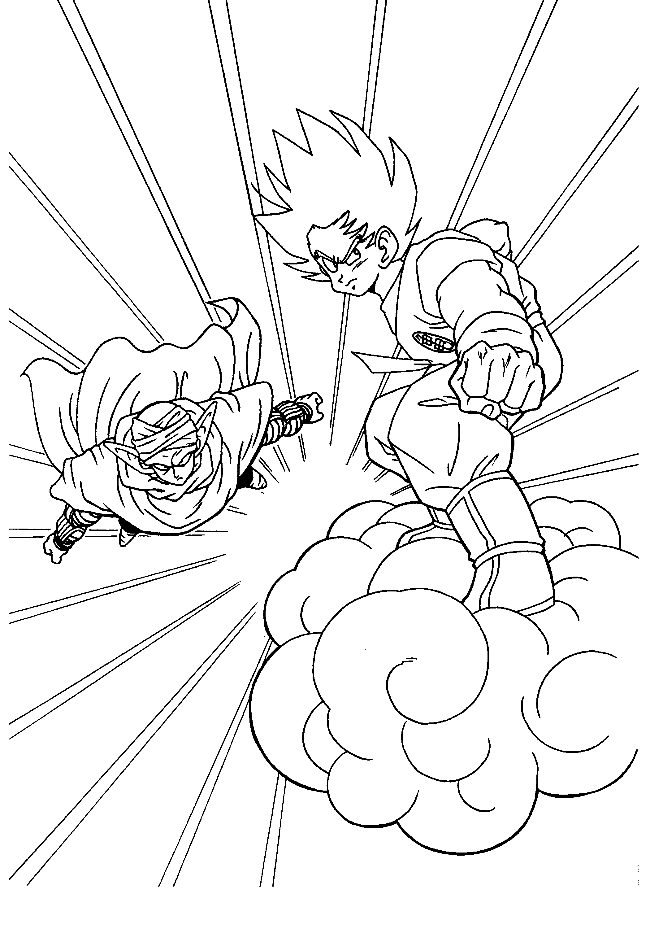 98+ Inspiring Dragon Ball Coloring Pages Printable