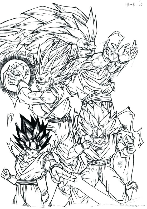 98+ Relaxing Dragon Ball Coloring Pages Printable