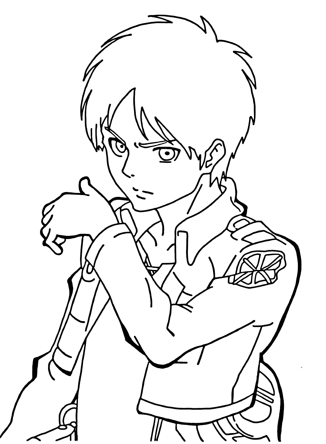 50+ Downloadable Attack On Titan Coloring Pages for Kids and Adult