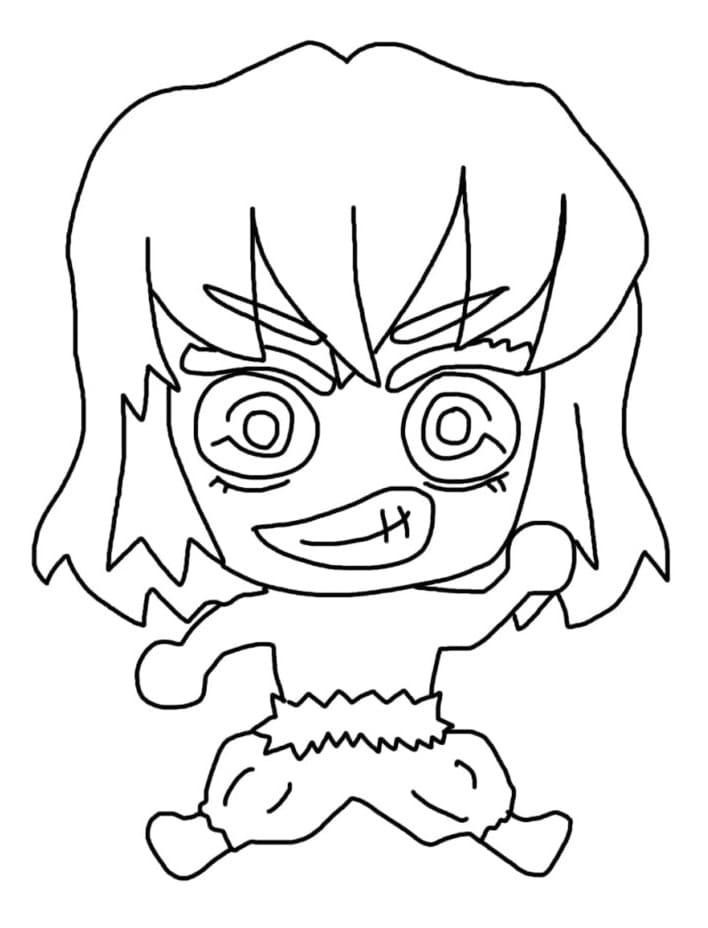 50+ Amazing Inosuke Coloring Pages Art