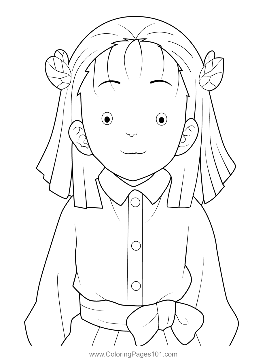 34+ Educational Demon Slayer Girls Outline Coloring Pages Easy