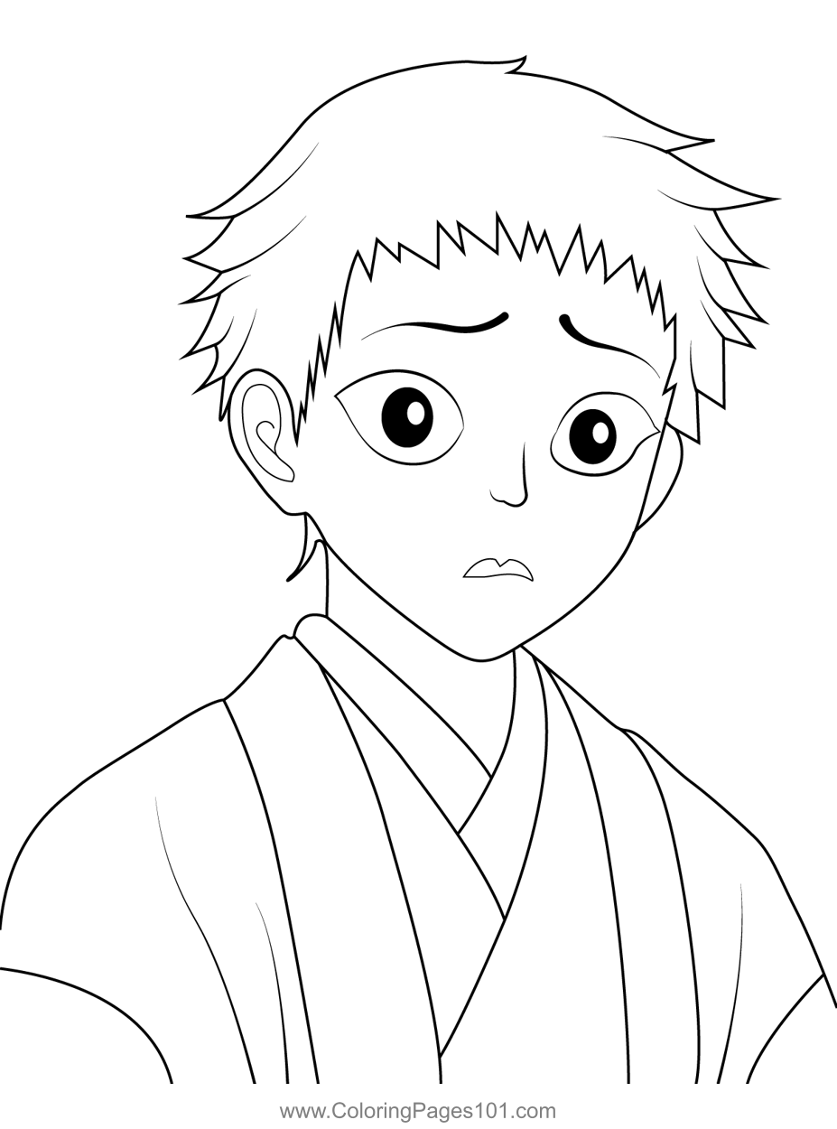 41+ Entertaining Zenitsu Agatsuma Coloring Pages Download FREE