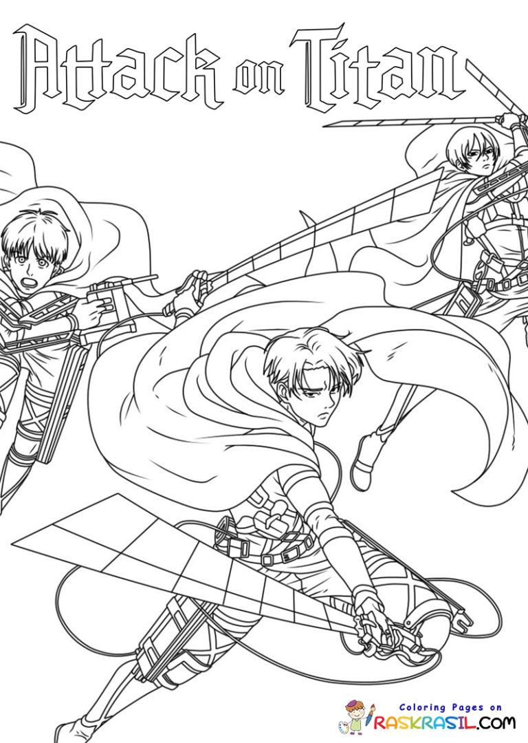 31+ Creative Attack On Titan Coloring Pages with Simple Outline