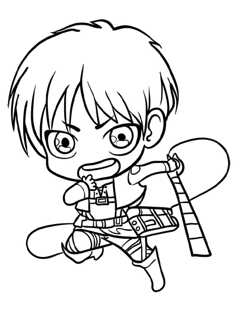 47+ Fun Attack On Titan Coloring Pages Download FREE