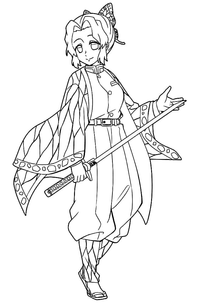 31+ Interactive Demon Slayer Girls Outline Coloring Pages for Educational