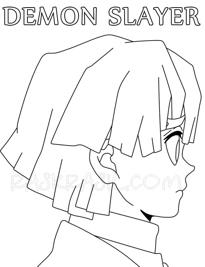 32+ Unique Zenitsu Agatsuma Coloring Pages Unique