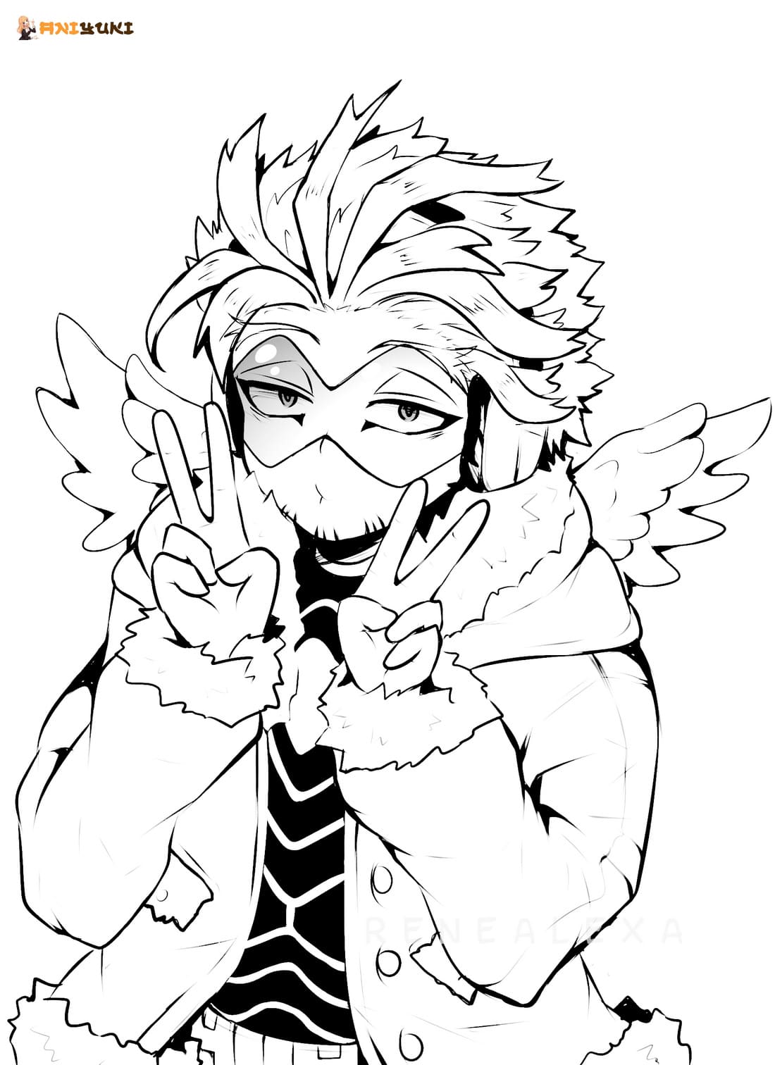 108+ Unique My Hero Academia Coloring Pages Printable