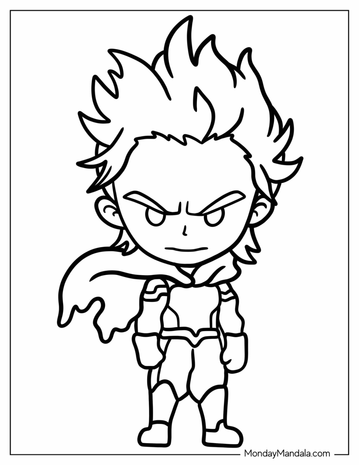 141+ Festive My Hero Academia Coloring Pages Printable