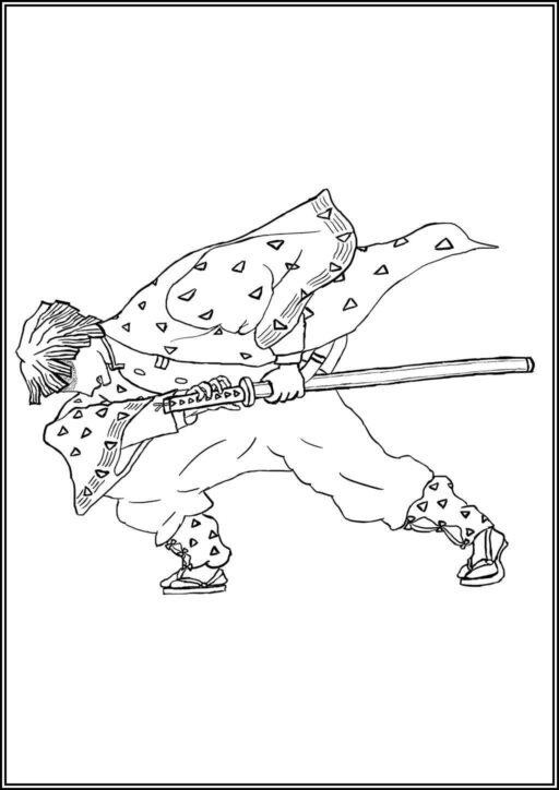 37+ Free Zenitsu Agatsuma Coloring Pages for Educational