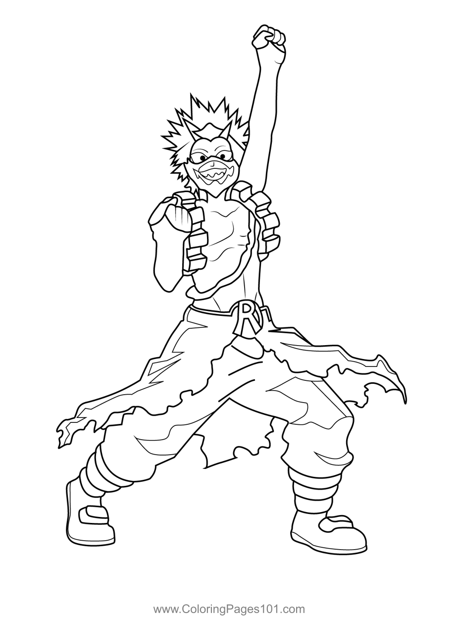 130+ Joyous My Hero Academia Coloring Pages Printable