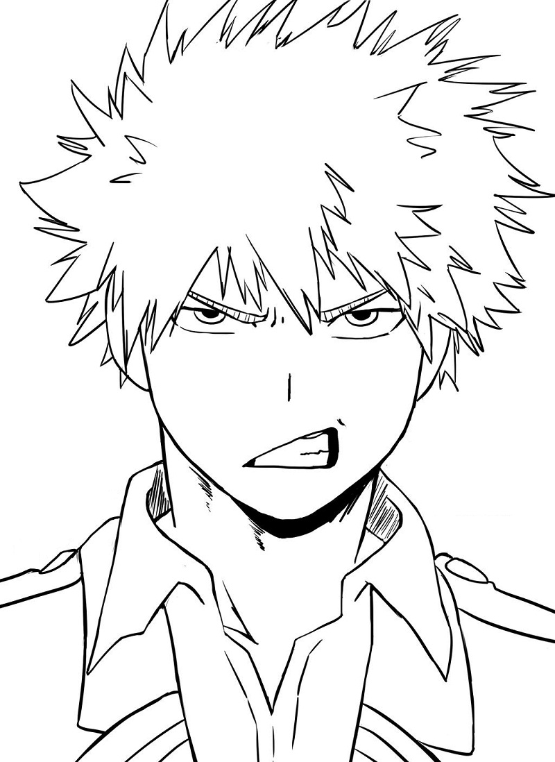 152+ Beautiful My Hero Academia Coloring Pages Printable