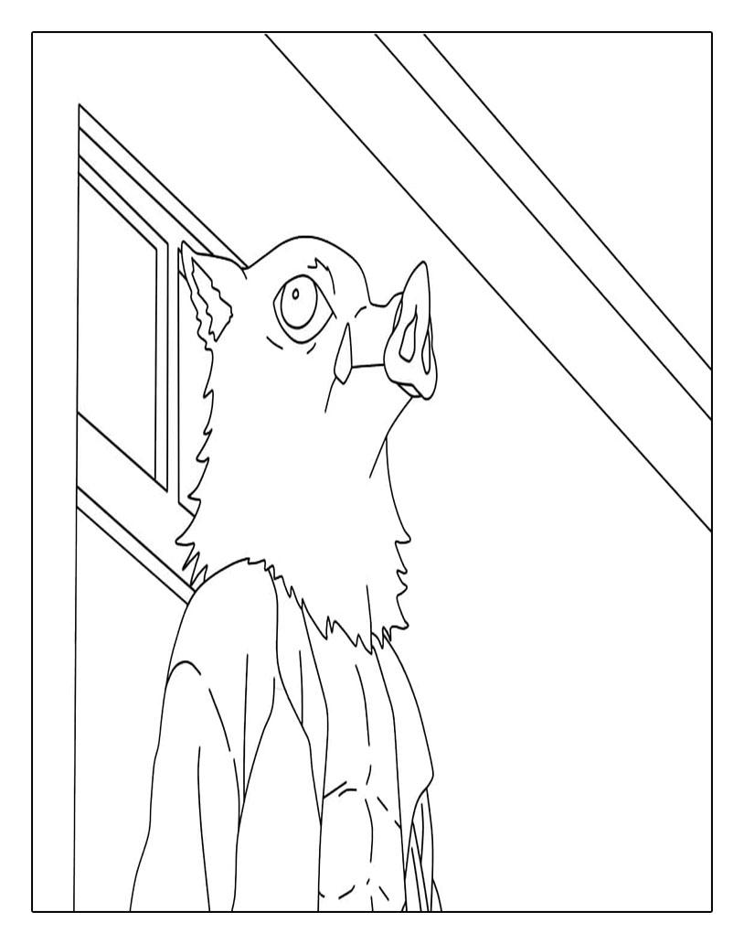 49+ Happy Inosuke Coloring Pages Easy Kids