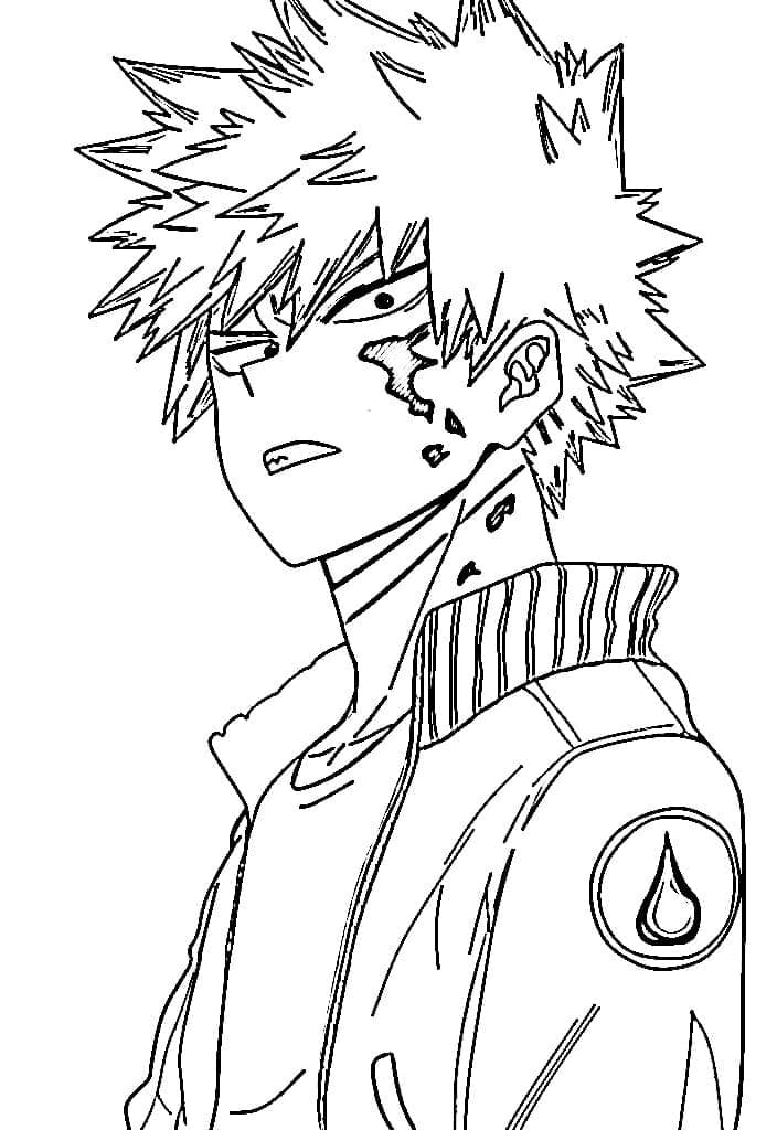 144+ Dazzling My Hero Academia Coloring Pages Printable