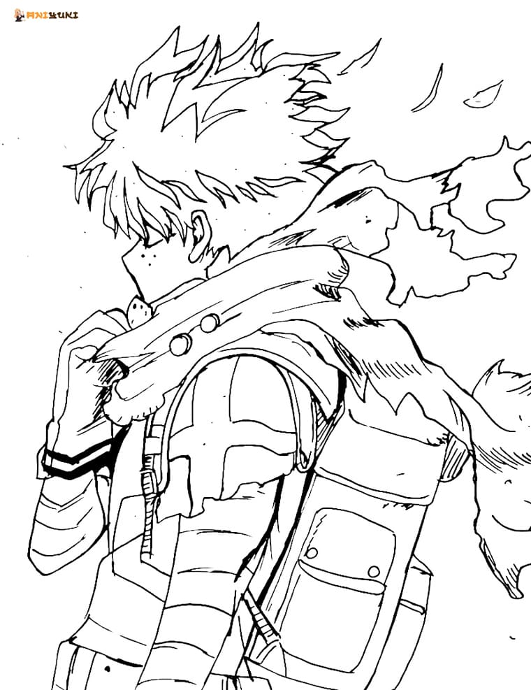 180+ Fun My Hero Academia Coloring Pages Printable