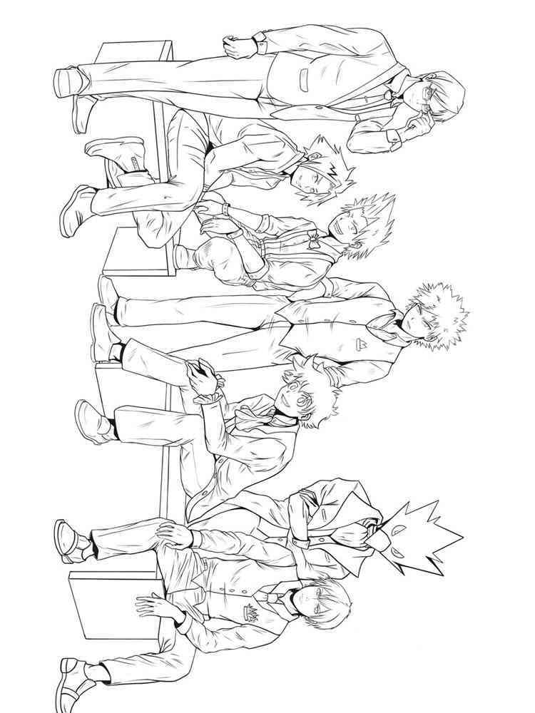 150+ Festive My Hero Academia Coloring Pages Printable