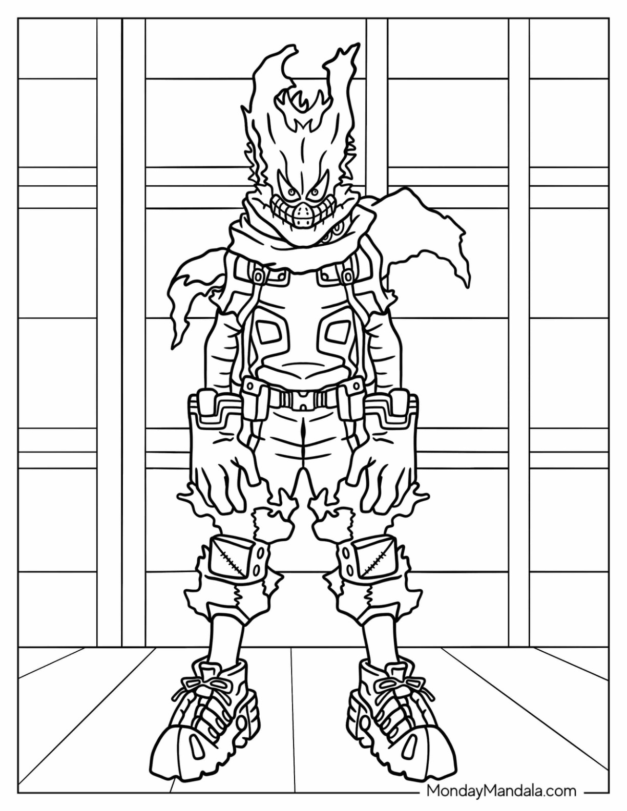 173+ Enchanting My Hero Academia Coloring Pages Printable