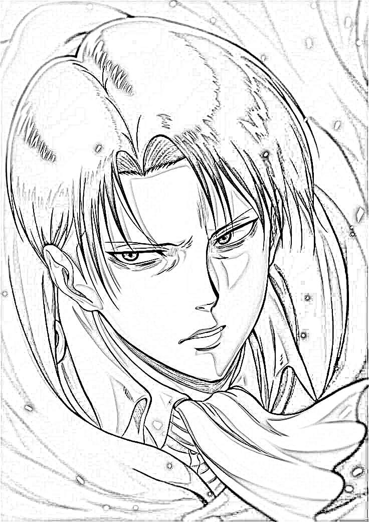 45+ New Attack On Titan Coloring Pages Printable Sheets