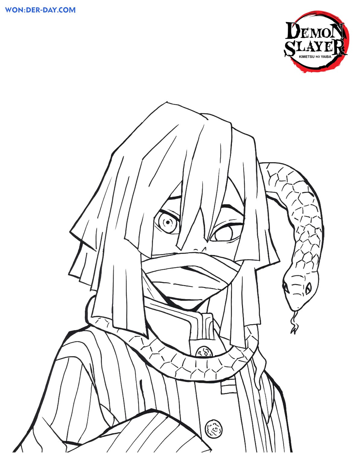 103+ Imaginative Demon Slayer Coloring Pages Disegni Printable