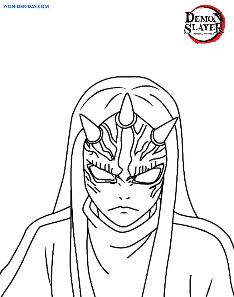 117+ Festive Demon Slayer Coloring Pages Disegni Printable