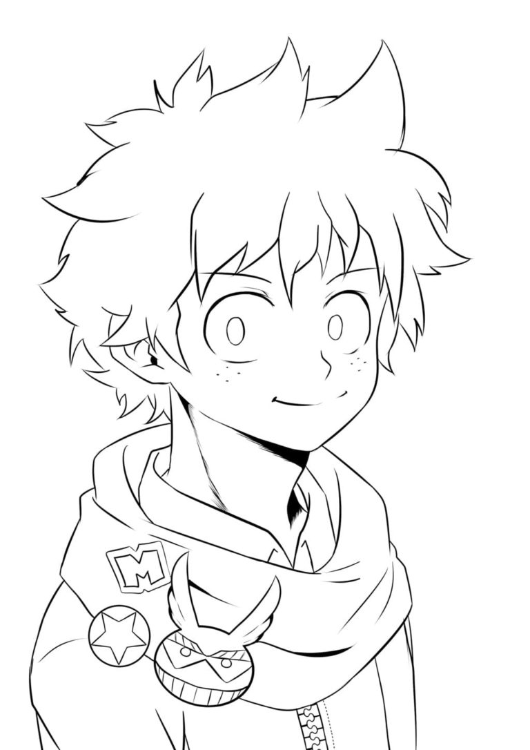 62+ Artistic My Hero Academia Coloring Pages Printable