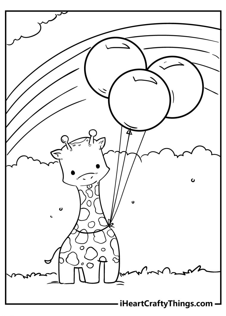 10 Animal Coloring Pages Kids 6