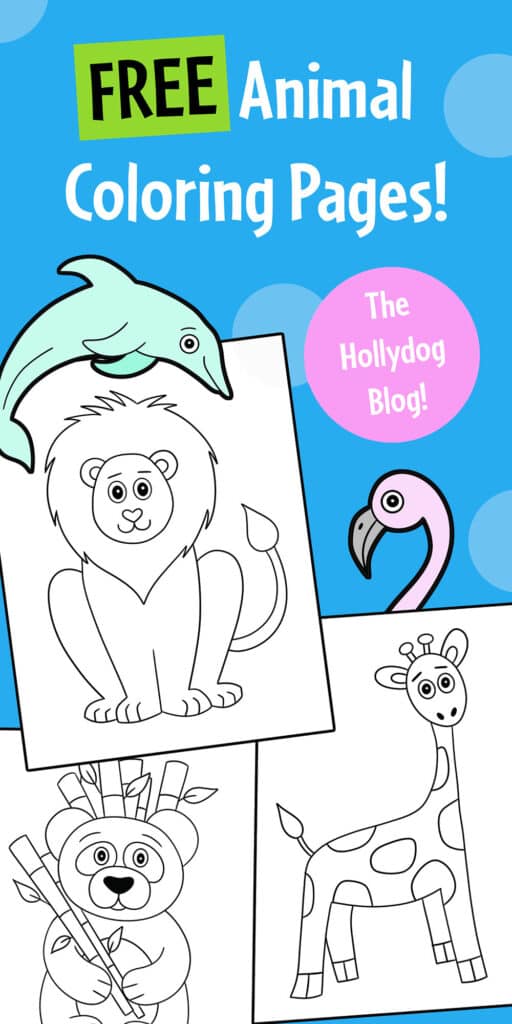 10 Animal Coloring Pages Kids 7