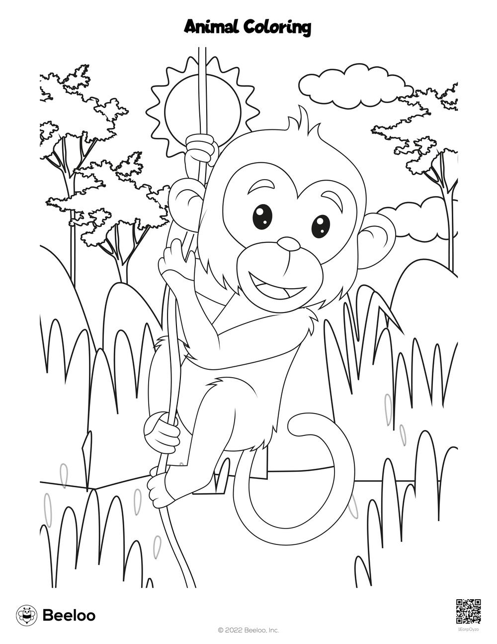 10 Animal Coloring Pages Kids 9