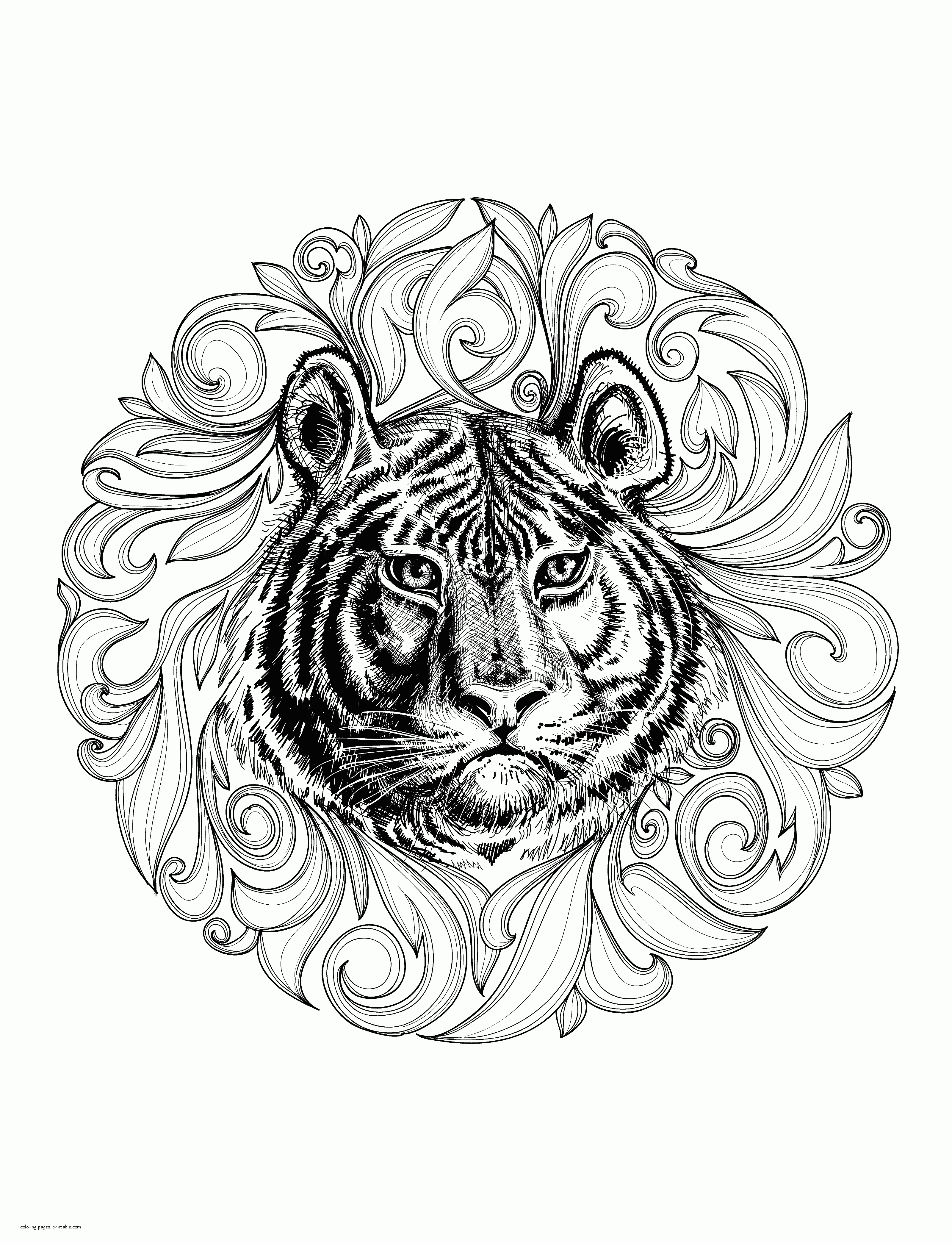 10 Animal Coloring Pages Realistic 8