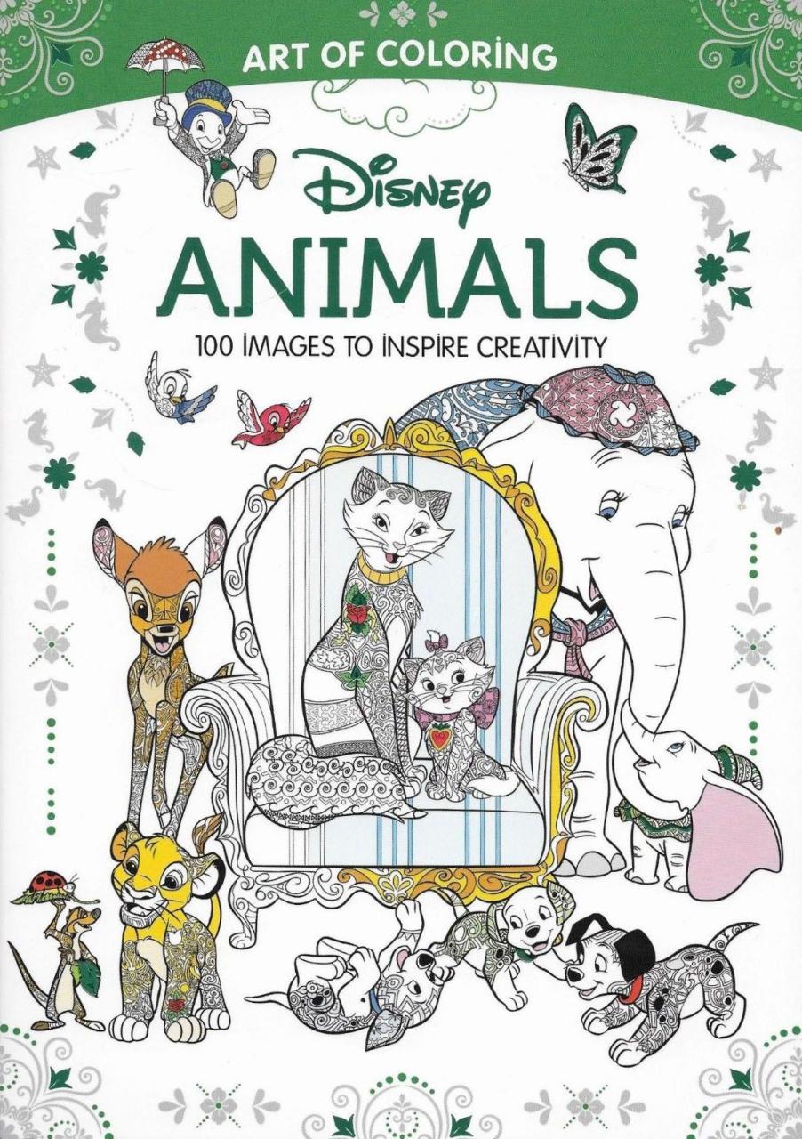 10 Enchanting Disney Animal Coloring Books for Creative Adventures