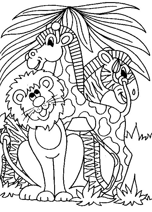 37+ Best of Free Wild Animal Coloring Pages Free Printable