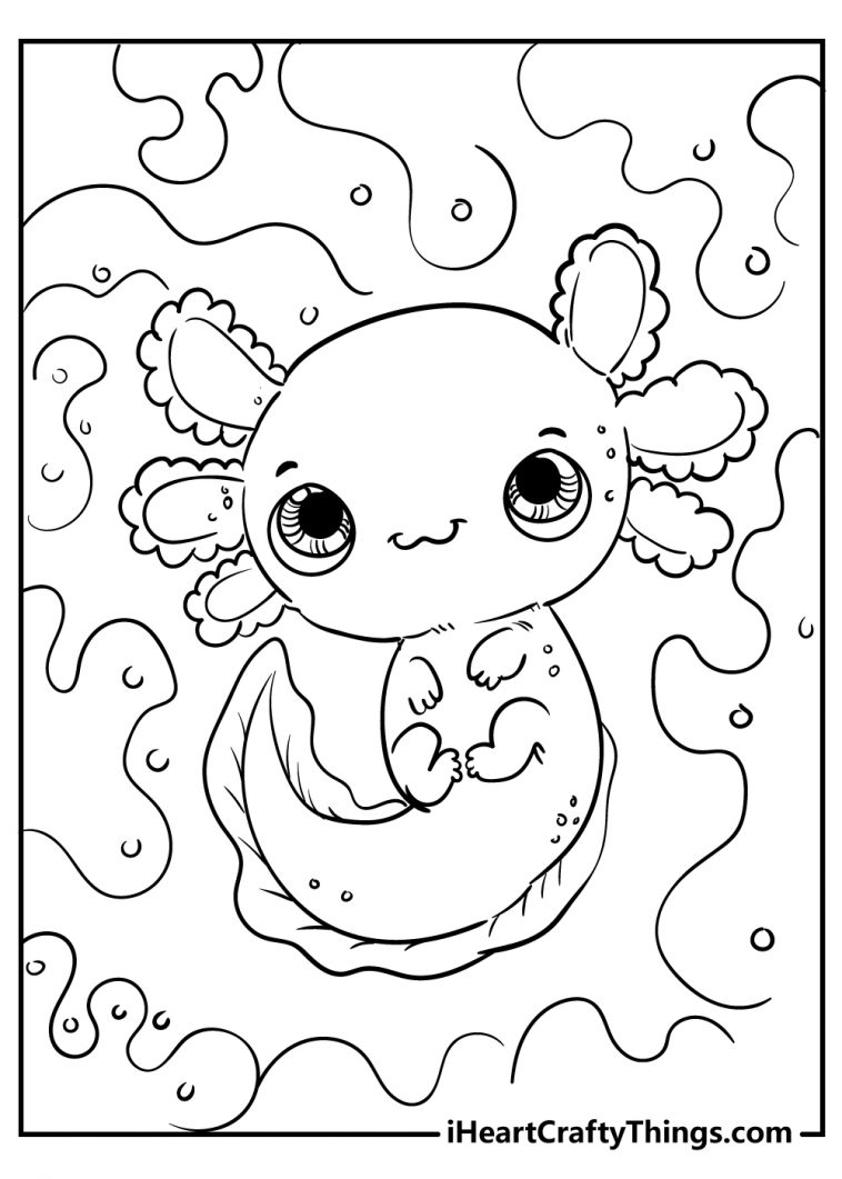 10 Cute Animal Coloring Pages to Brighten Your Day