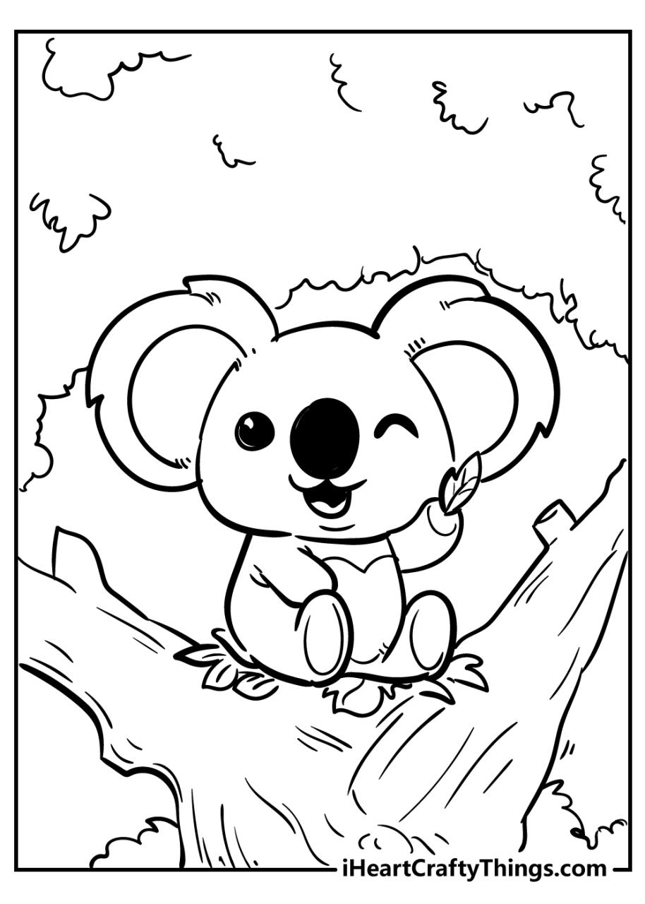 10 Little Animal Coloring Pages to Delight Your Little Ones