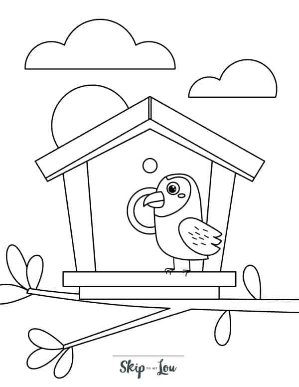 33+ Unique Birdhouse Printable PDF Printable