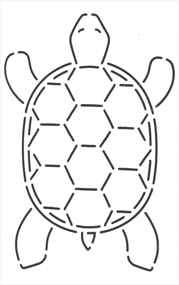 10 Fun Animal Stencil Templates Coloring Pages to Download