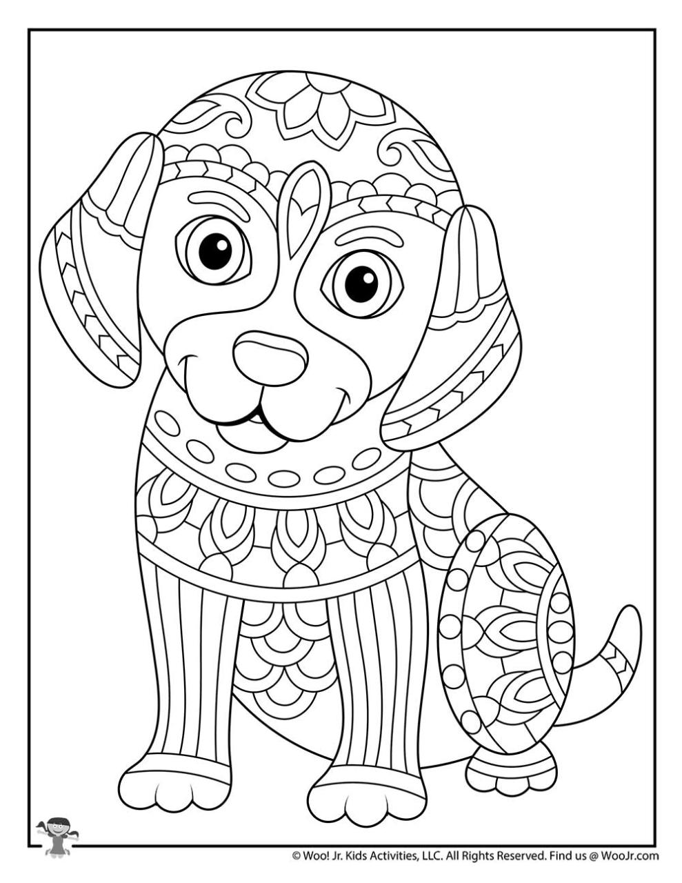 10 Simple Animal Coloring Pages For Adults: Unleash Your Inner Artist