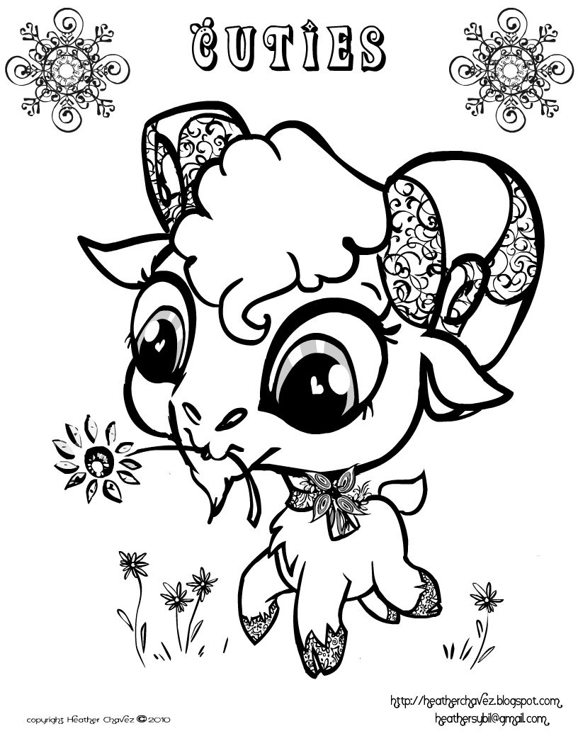 10 Creative Animal Girl Coloring Pages to Color In