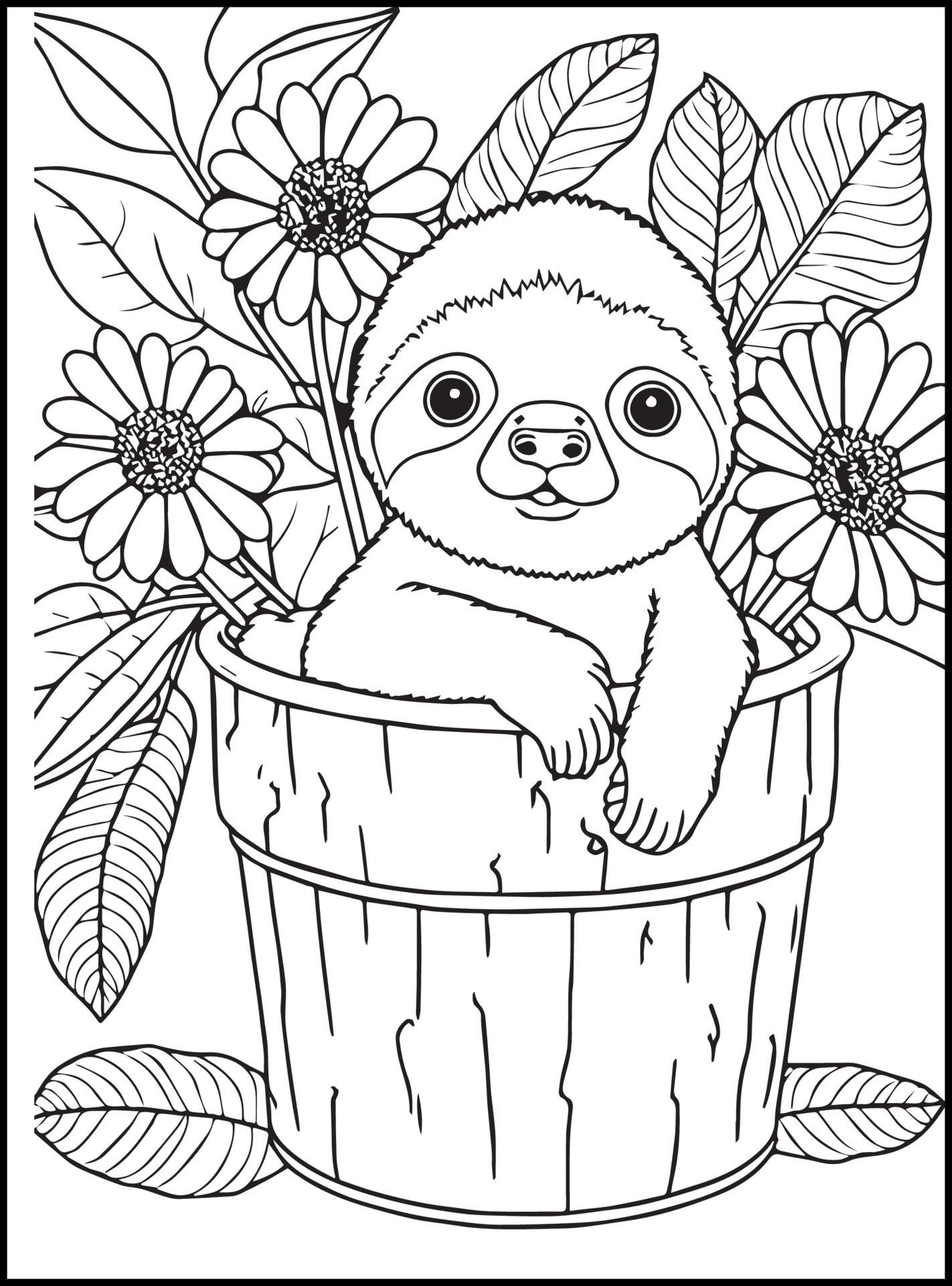 47+ Free Cute Animal Coloring Pages For Kids Ocean Free Printable