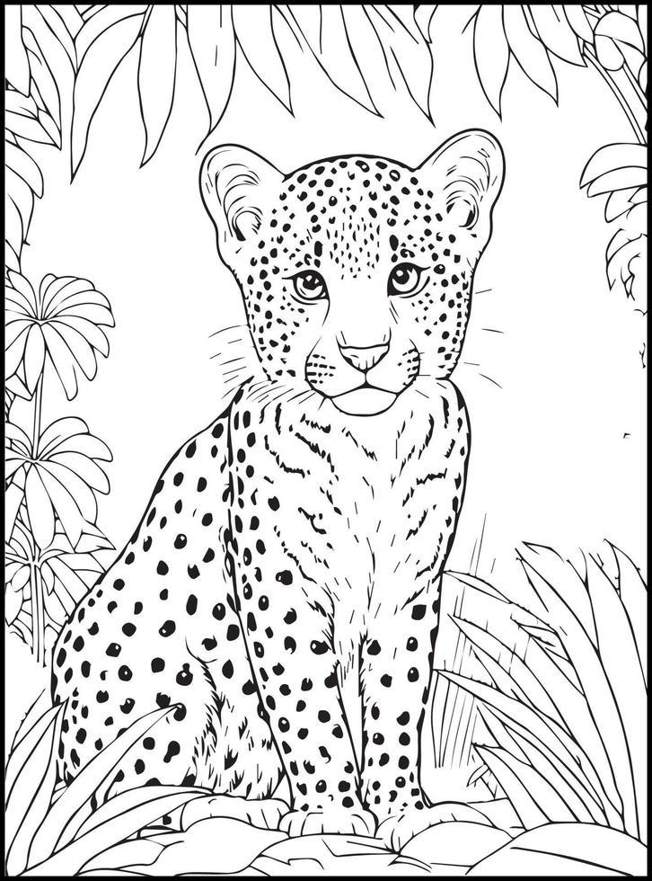 35+ Best of Cute Animal Coloring Pages For Kids Ocean Line Art