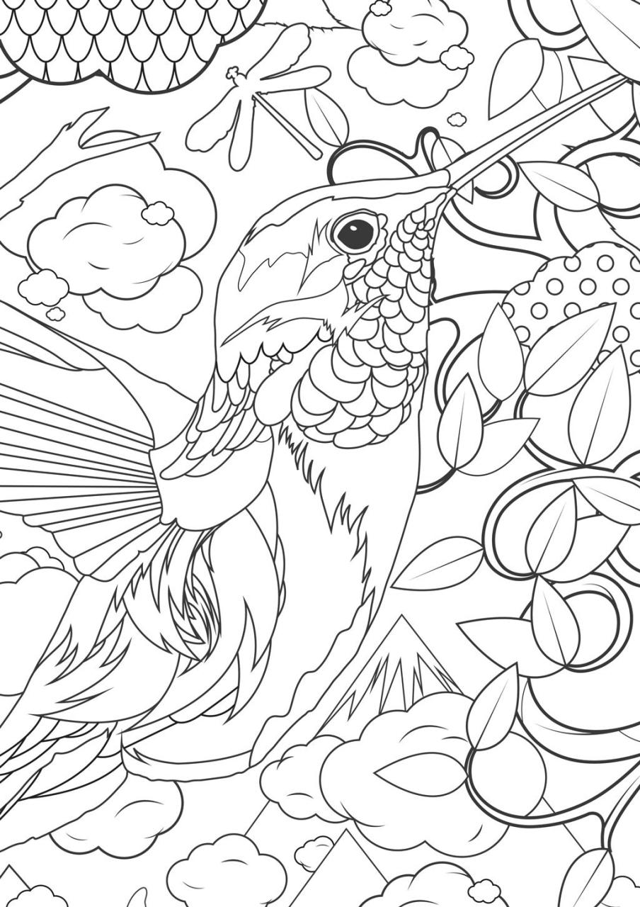 10 Challenging Animal Coloring Pages Hard for Older Kids