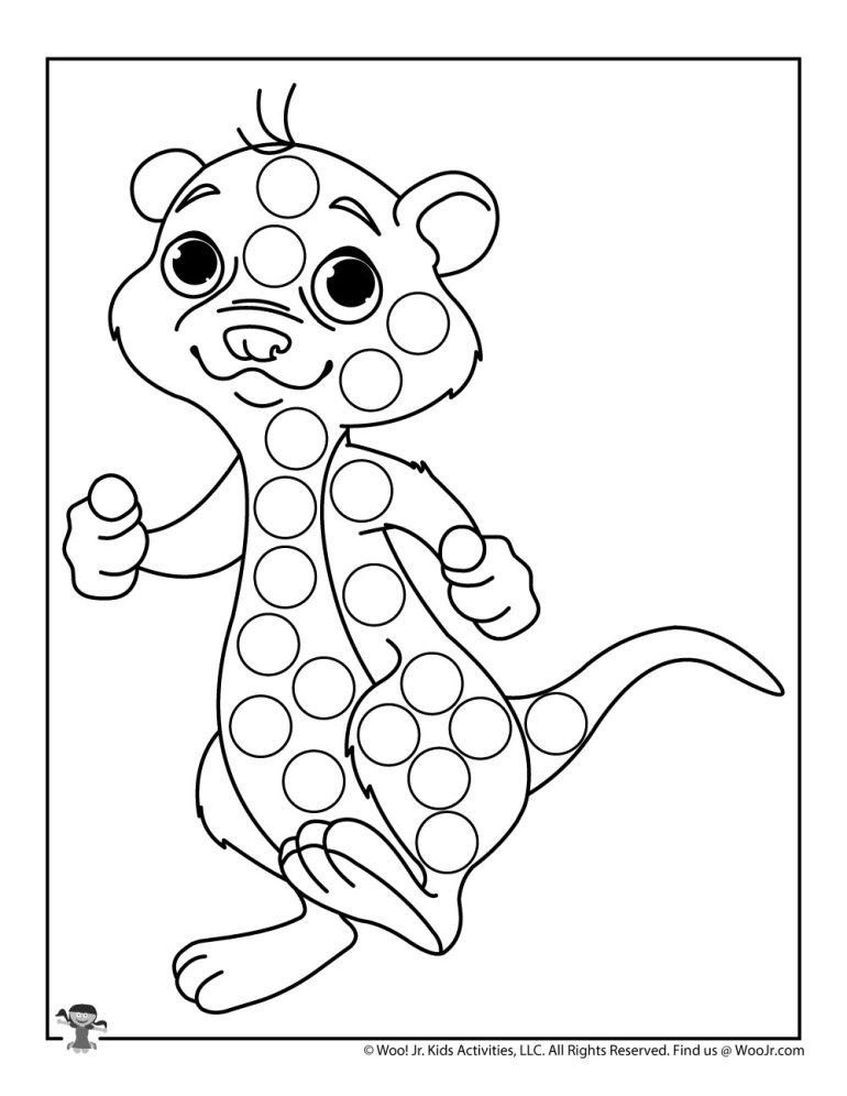 36+ Printable Animal Dot Coloring Pages Sketch