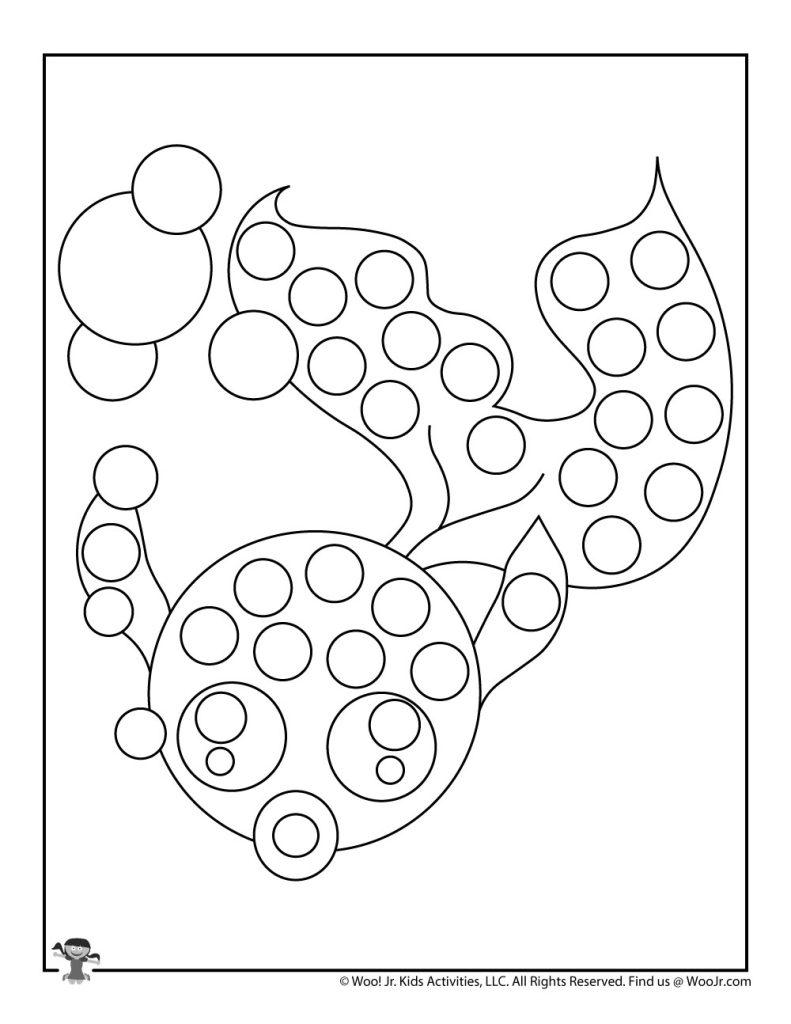 37+ Unique Animal Dot Coloring Pages Book Pages