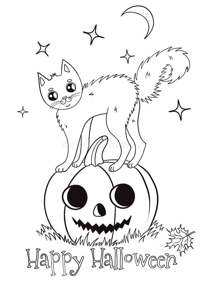 10 Spooktacular Halloween Animal Coloring Pages for Kids and Adults